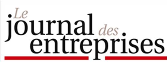 Logo journal des entreprises