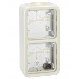 PLEXO BOITIER 2PV BLANC COMPO. (5) - LEGRAND - 1012520