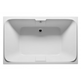 Grande baignoire duo RIHO SOBEK 180x115 cm avec option jacuzzi balnéo