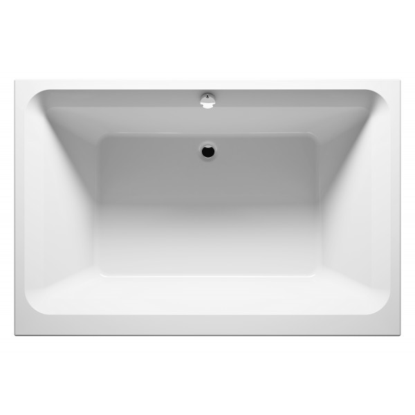 Grande baignoire en acrylique RIHO CASTELLO 180x120 avec option jacuzzi balnéo