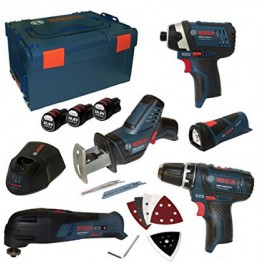 Kit 5 outils sans Fil Bosch Kit 5 outils sans Fil Bosch