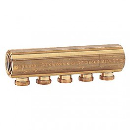 R580- 8 - COLLECTEUR 3-4X12 SANS robinet - GIACOMINI